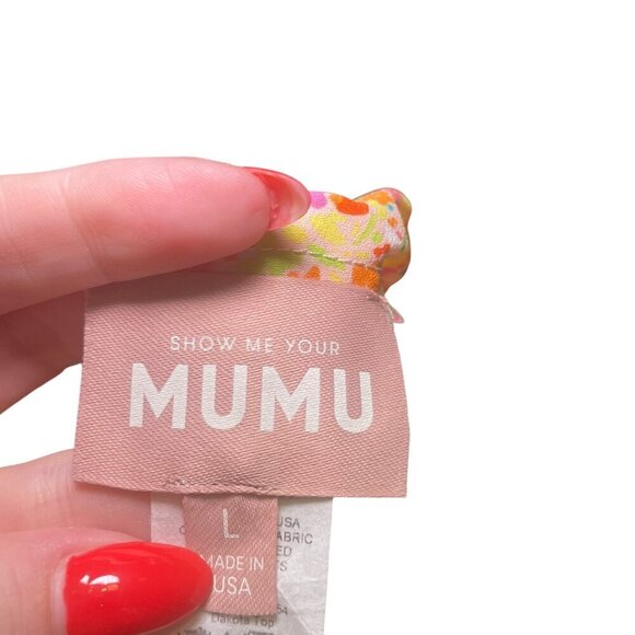 Show Me Your Mumu Dakota Top – Beachy Blossom – Size Large - Picture 5 of 5